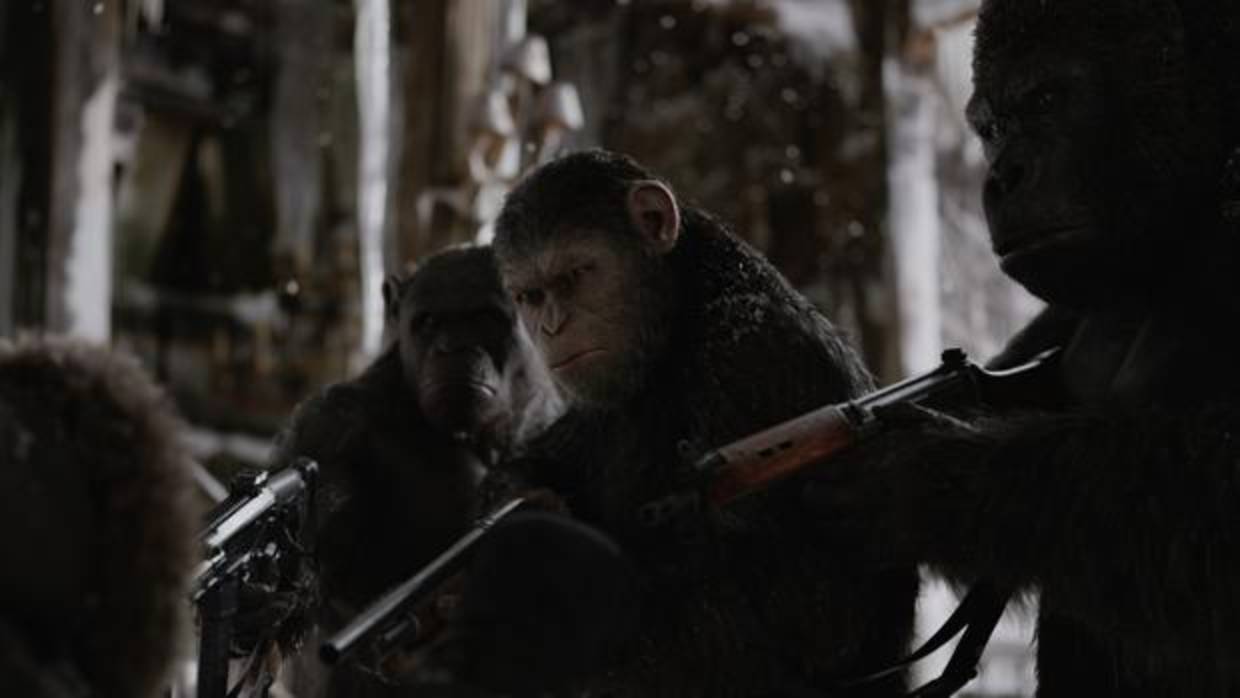 «La guerra del planeta de los simios» y otros estrenos para ver en el día del espectador