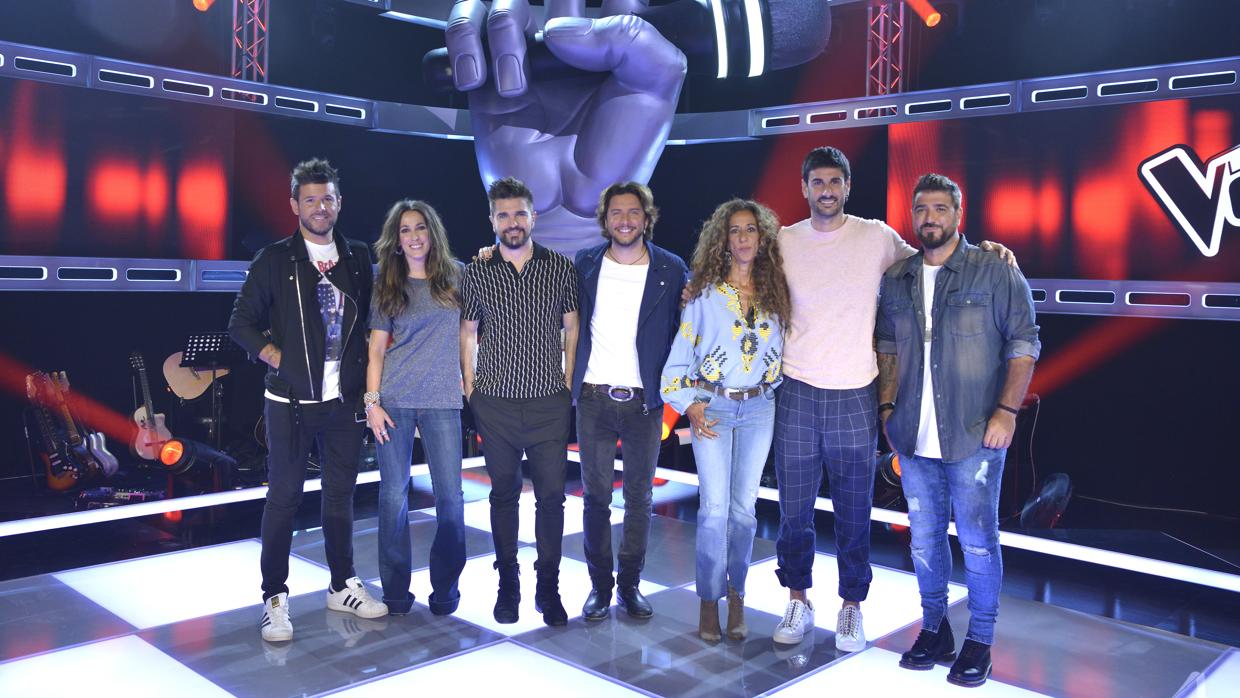 Los coaches de «La Voz» y «La Voz Kids»