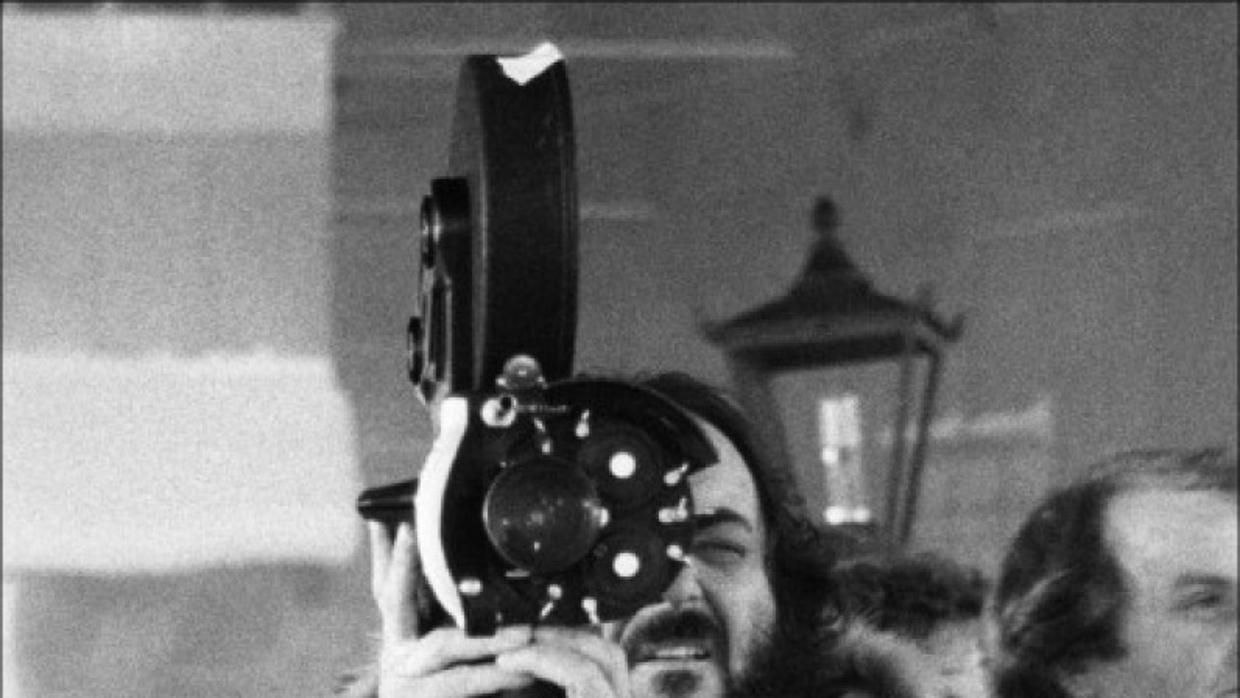 Stanley Kubrick en el rodaje de «El resplandor»