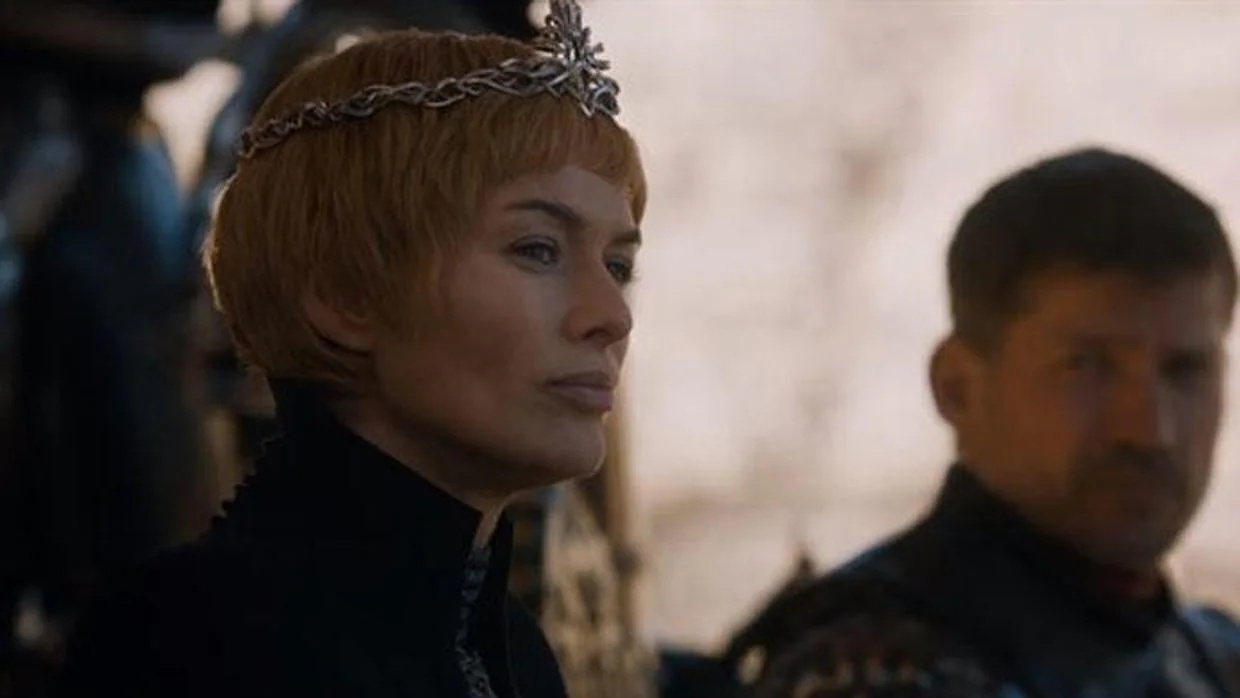 Cersei Lannister en el último capítulo de «Juego de tronos»