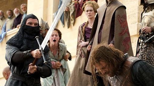 Escena de la muerte de Ned Stark