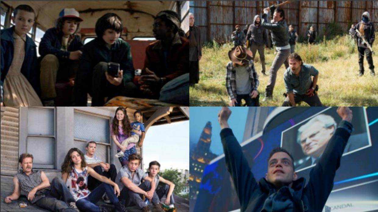 «Stranger Things», «The Walking Dead», «Shameless» y «Mr. Robot» son algunos de los estrenos más esperados