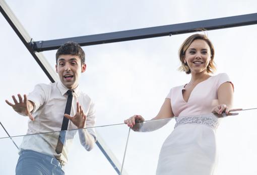 Antonio Díaz, con Chenoa, otra de sus «víctimas»