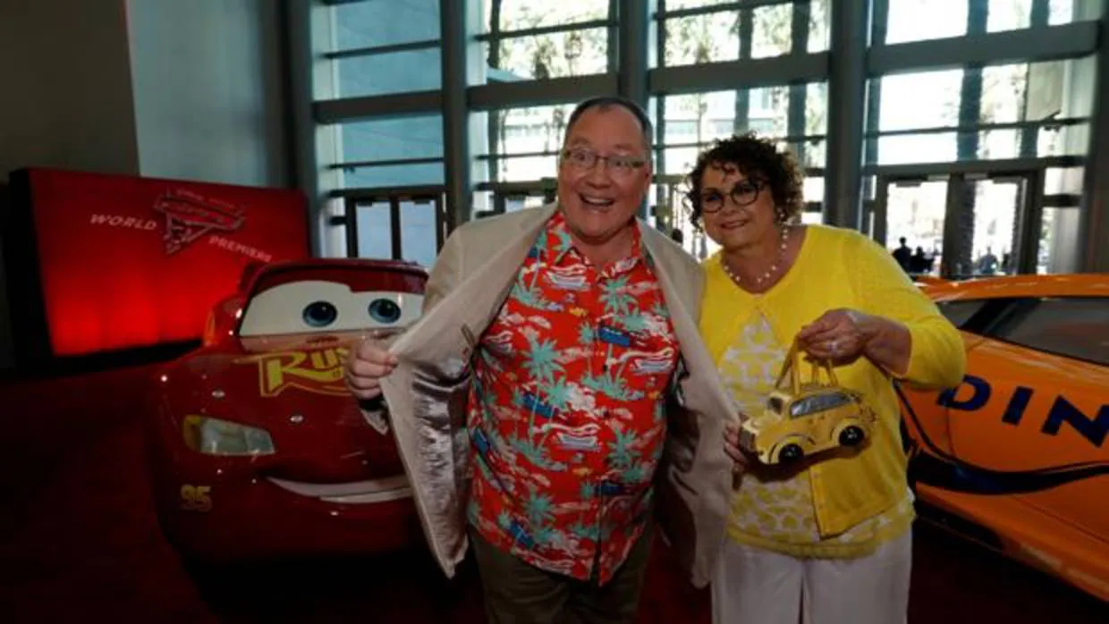 John Lasseter, durante la presentación de «Cars 3»