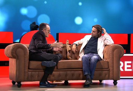 Risto Mejide y Jordi Mollà, en «Chester»