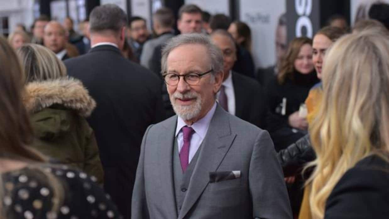 Steven Spielberg, en la premiere de «The Post»