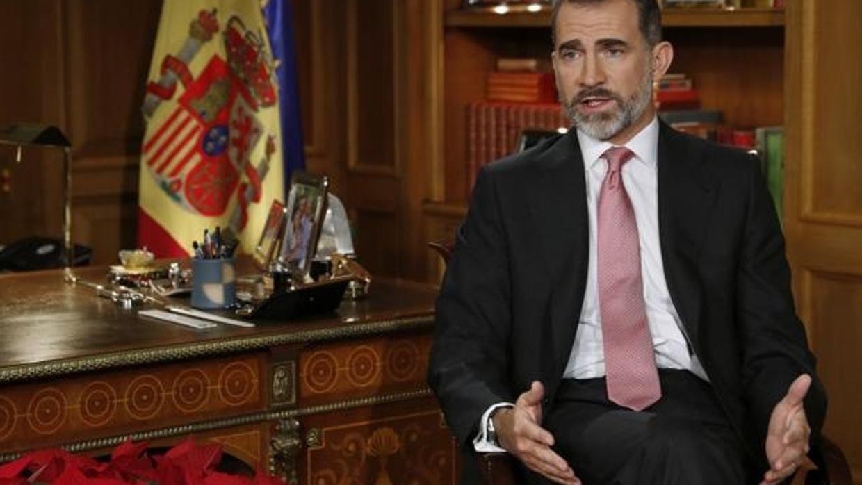 Imagen de archivo del discurso de Navidad del pasado 2016