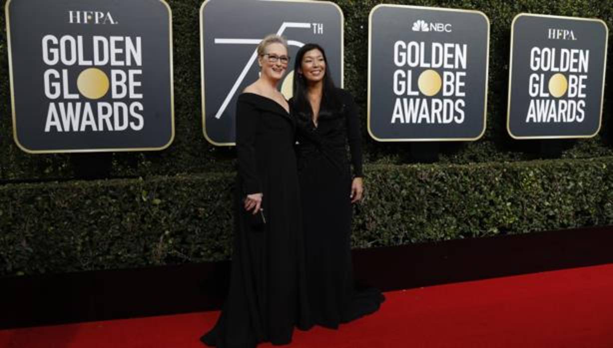 Meryl Streep y Ai-jen Poo, directora delNational Domestic Workers Alliance