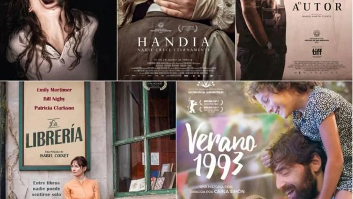 «Verano 1993», «La librería», «Handia», «El autor» y «Verónica» se disputarán el Goya a Mejor Película