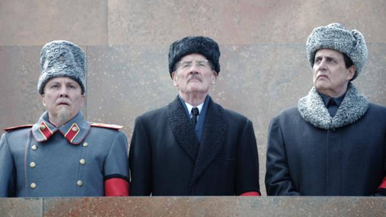 Una escena de esta juerga tragicómica sobre la muerte de Stalin