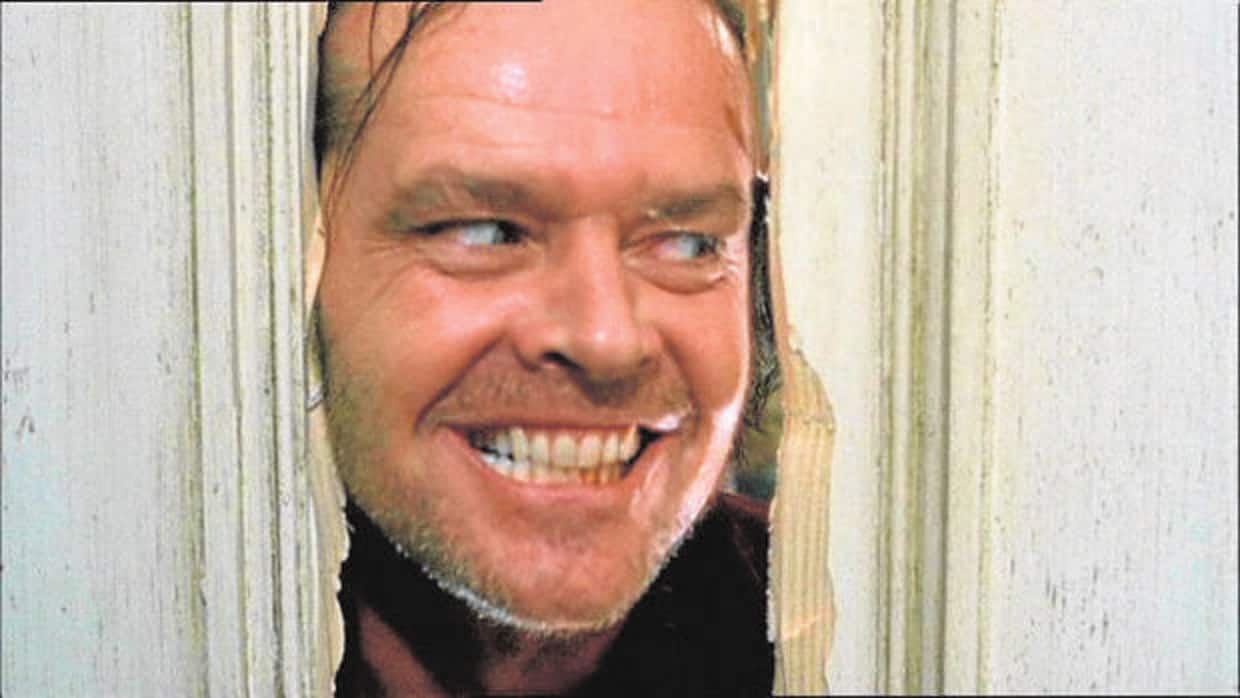 La imagen más icónica de Jack Torrance, el personaje de Jack Nicholson en «El resplandor»