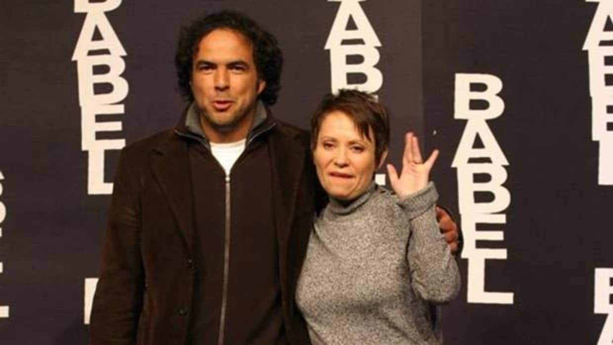 Adriana Barraza estuvo nominada al Oscar por su papel en «Babel», de González Iñárritu (i)