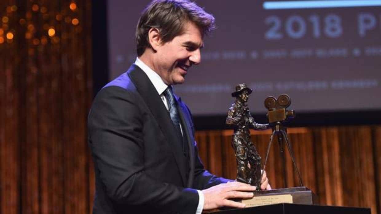 Tom Cruise recoge el premio
