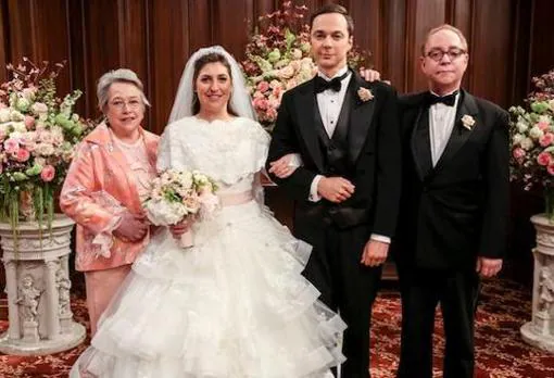 Así ha sido la boda de Sheldon y Amy en «The Big Bang Theory»