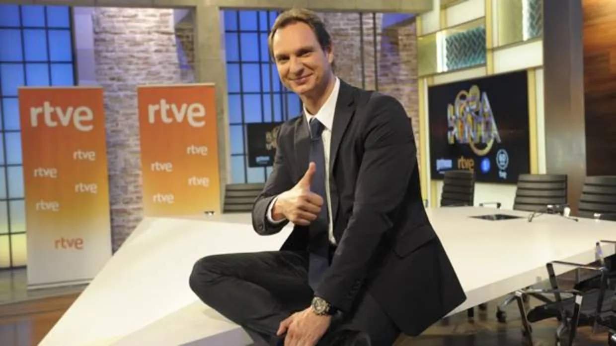 Javier Cárdenas, presentador de «Hora punta» en TVE