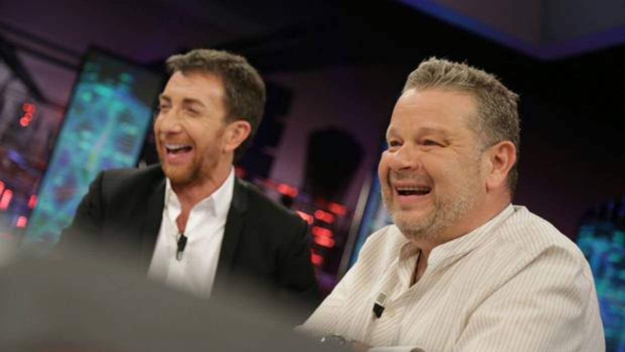 Alberto Chicote, en el plató de «El Hormiguero»