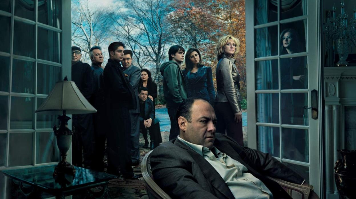 Póster promocional de «Los soprano»