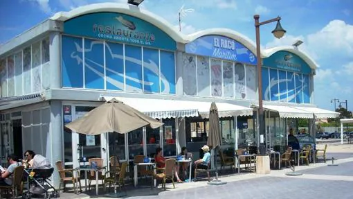 El restaurante «El Racó Marítim» en el paseo marítimo de Valencia