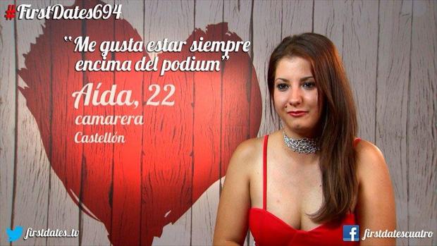 La comensal más engreída de «First Dates»: «Los chicos me ven perfecta»