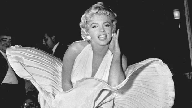 Marilyn Monroe, en «Con faldas y a lo loco»