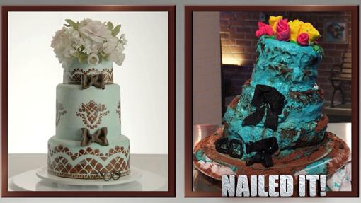 En «Nailed it!» los concursantes intentan copiar impresionantes tartas, pero con dudoso éxito
