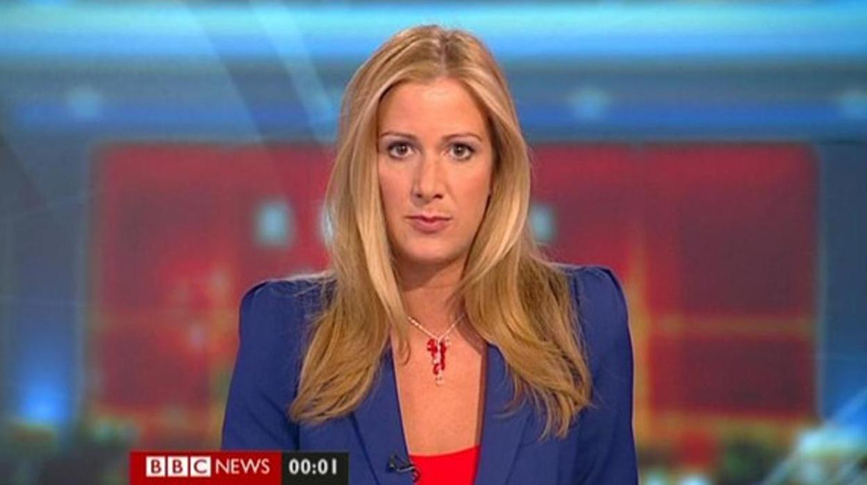 La presentadora de la BBC Rachel Bland