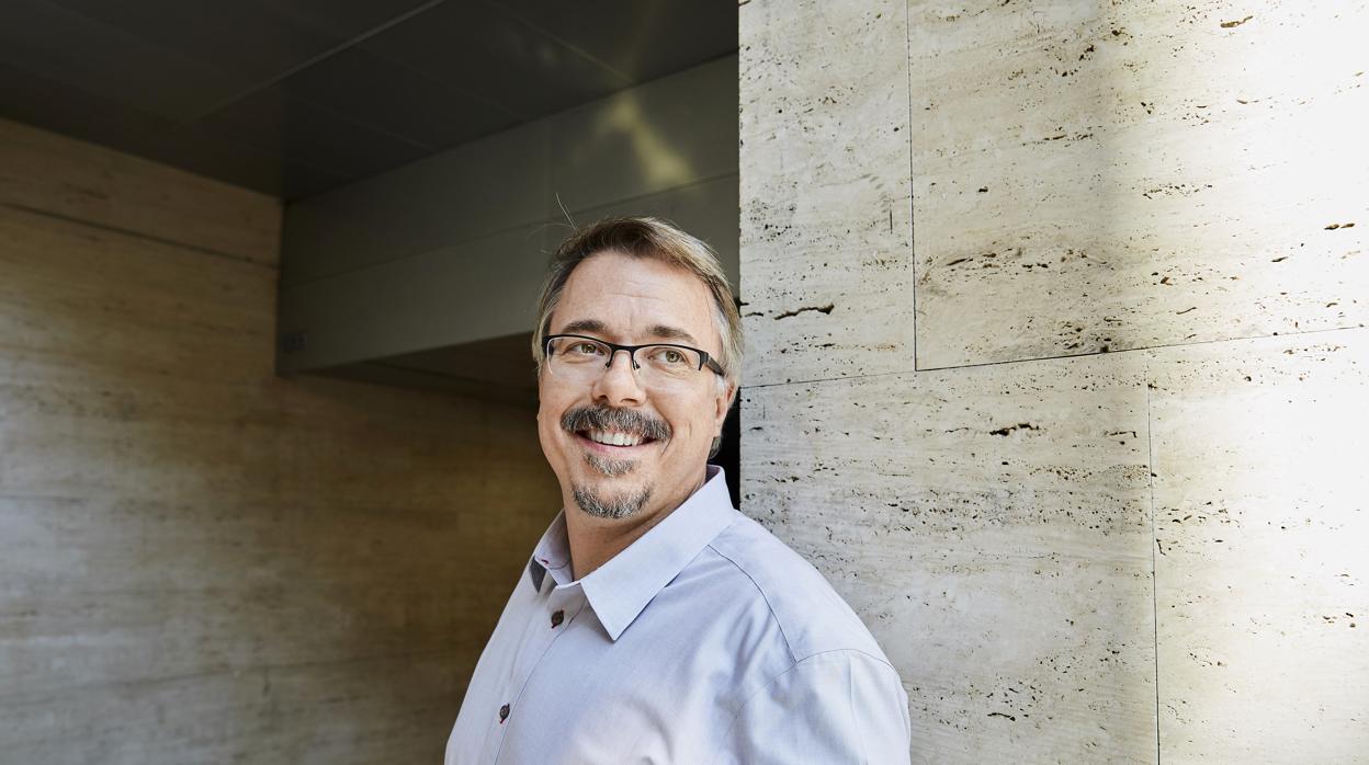 Vince Gilligan, fotografiado ayer en Barcelona