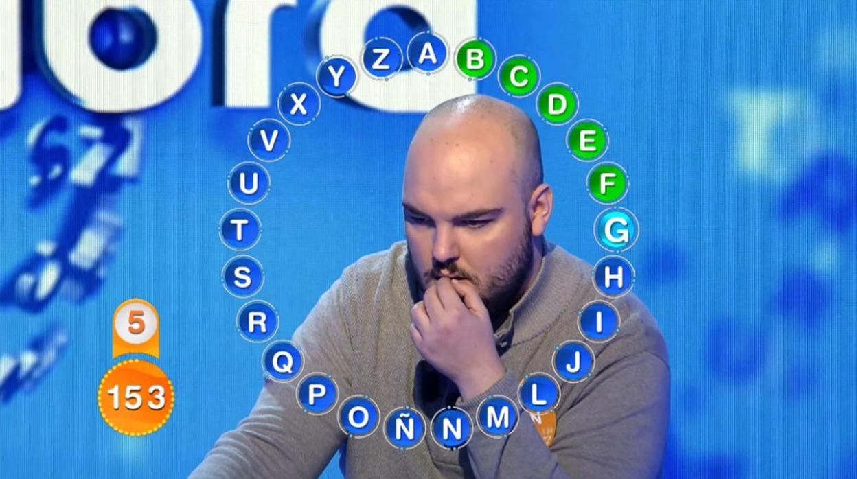 Fran, concursante de «Pasapalabra»