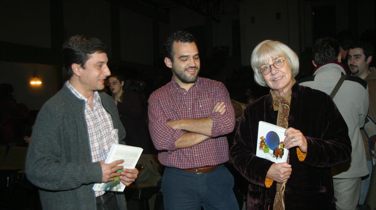 Lolo Rico, a la derecha, en una imagen de archivo de 2003