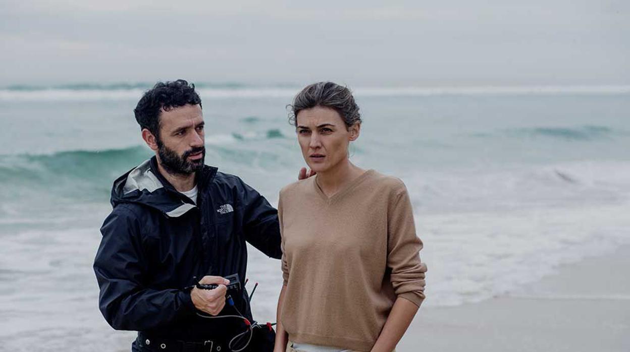 Rodrigo Sorogoyen en el rodaje de «Madre», el corto español que podría estar entre los nominados de los Oscar 2019