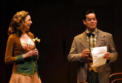 Paloma Gómez y Jorge Sanz en la obra de teatro que les reunió de nuevo