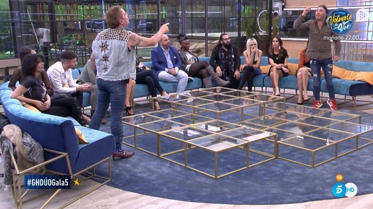 Fortu Sánchez y Kiko Rivera discuten en «GH Dúo»