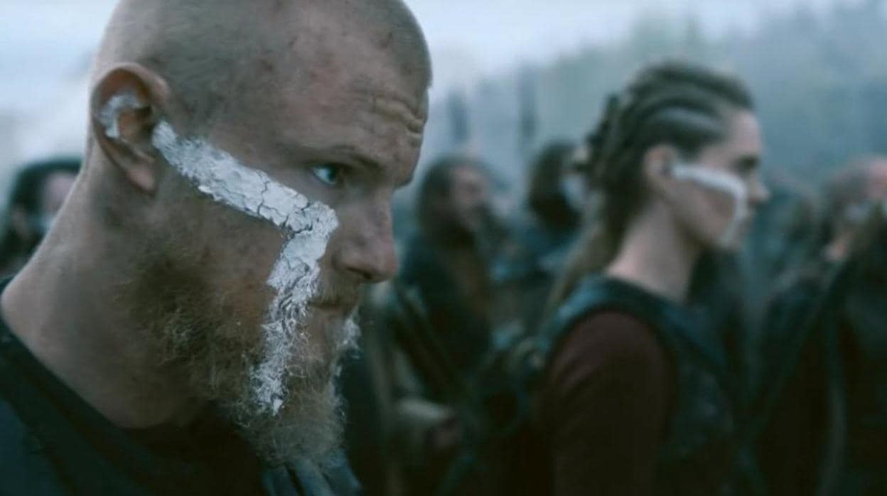 Bjorn, en el último episodio de la quinta temporada de «Vikingos»