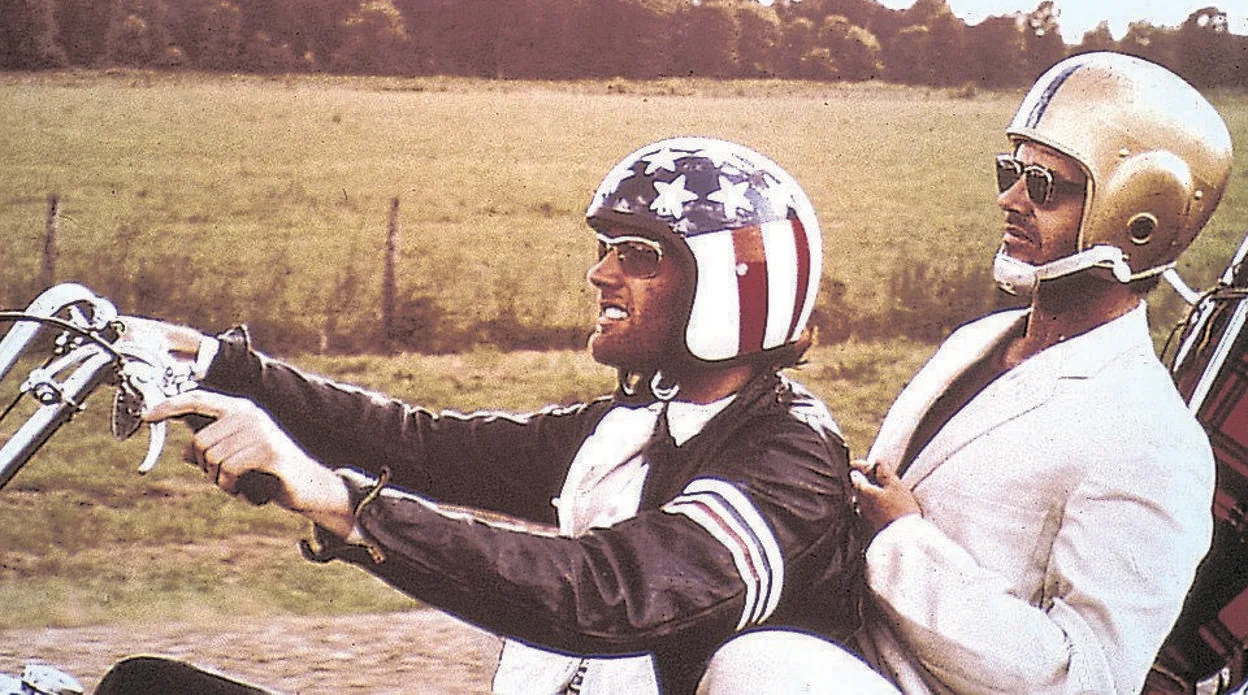 Escena de Easy rider, de 1969