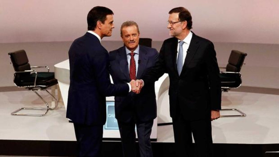 El último cara a cara entre Sánchez y Rajoy