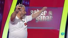 José Pinto baila en «Saber y ganar»
