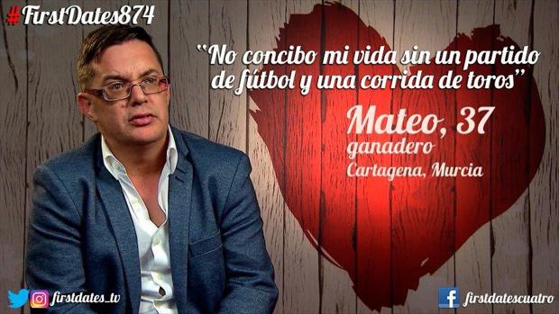 Un comensal de «First Dates» presume de sus hazañas gastronómicas: «Me llegué a comer doce huevos de la sartén»