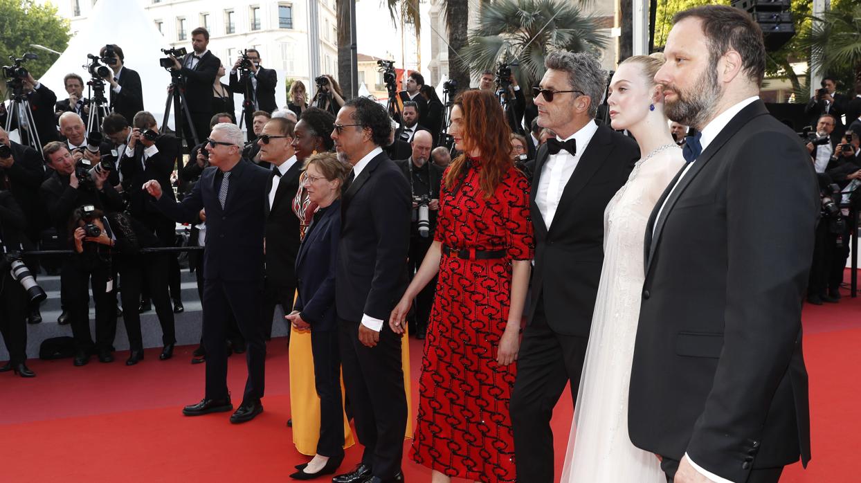 Antonio Banderas, antes de la entrega de premios