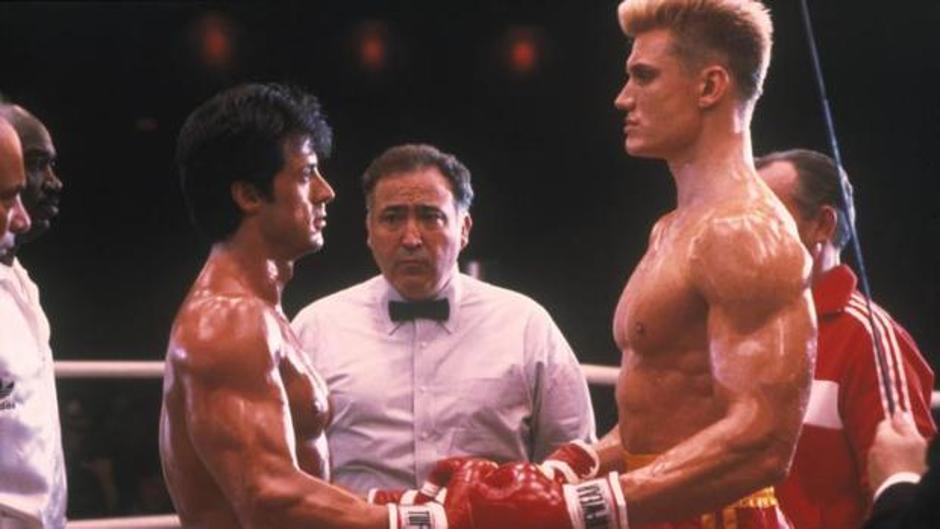 Sylvester Stallone a punto de morir a manos de Ivan Drago en el rodaje de «Rocky IV»