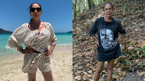 Isabel Pantoja en su antes y después de «Supervivientes 2019»