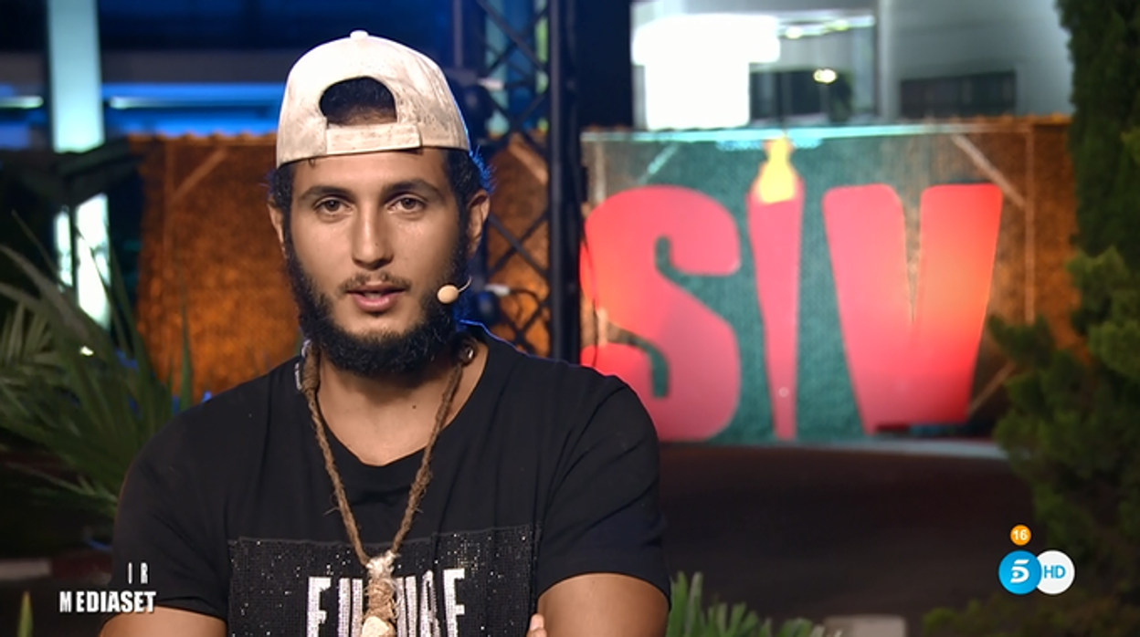 Omar Montes, este jueves en la final de «Supervivientes»