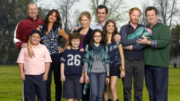 La fotografía que desvela los diez años que han pasado desde el estreno de «Modern family»