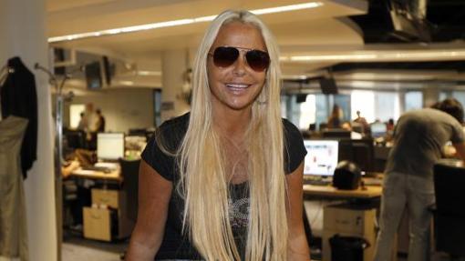 Leticia Sabater en una visita a ABC