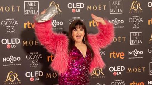 Loles León en la última gala de Los Goya