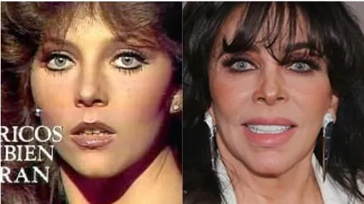 Verónica Castro, antes y ahora