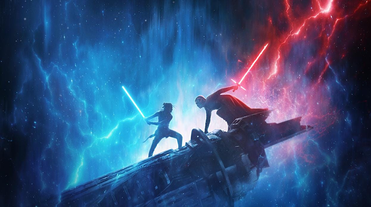 Imagen oficial de la película «Star wars: the raise of Skywalker»