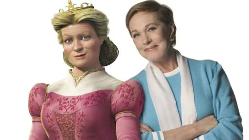 La reina de Shrek, a la que da voz Julie Andrews
