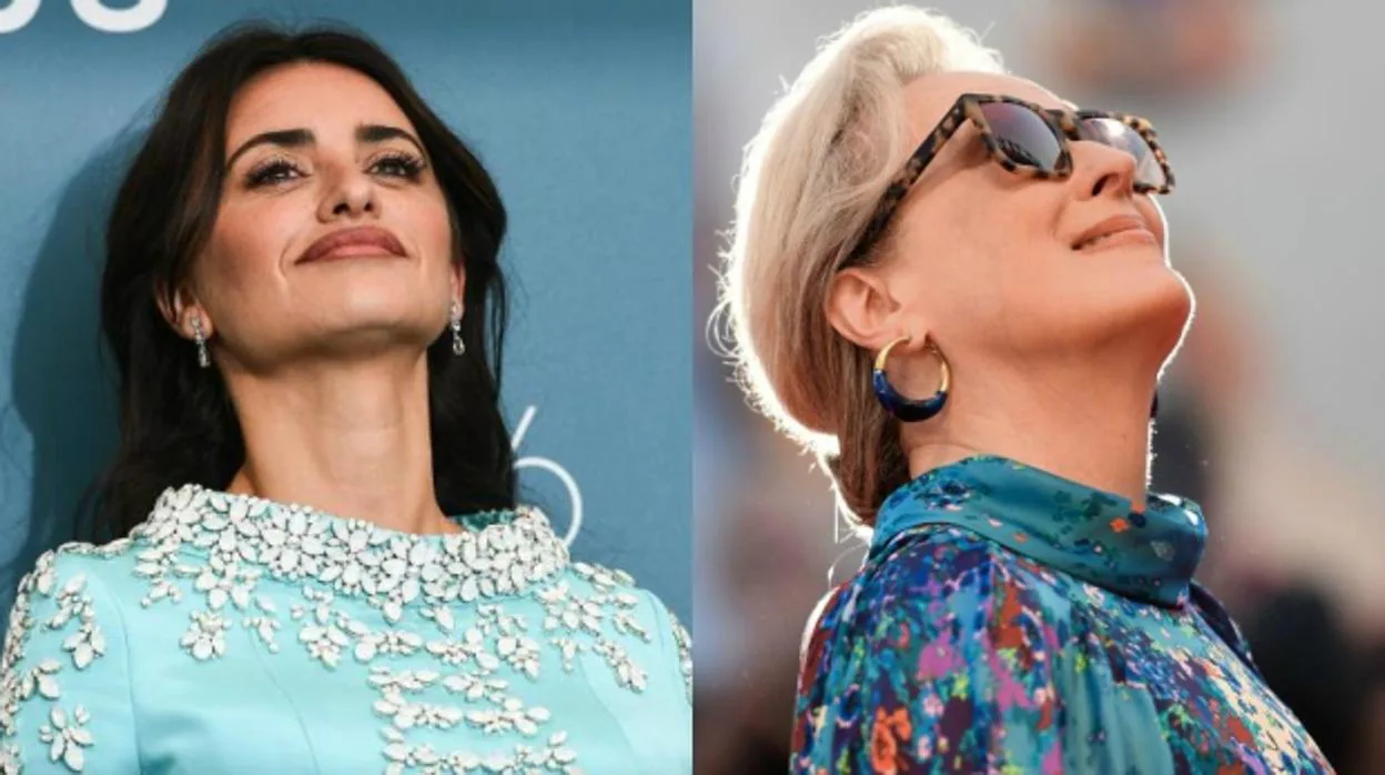 Penélope Cruz y Meryl Streep posan en el Festival de Cine de Venecia 2019