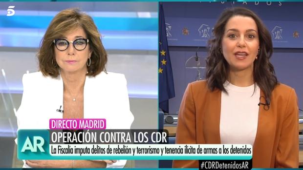 Ana Rosa se enfrenta a Monedero en defensa de Arrimadas y ataca a Torra: «Es un mamarracho»