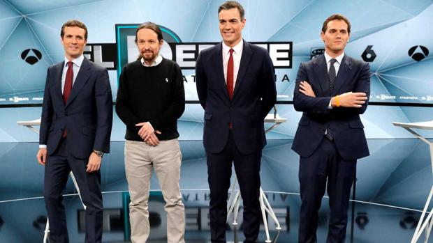 La campaña tendrá al menos cuatro debates electorales en televisión, pero solo uno con Pedro Sánchez